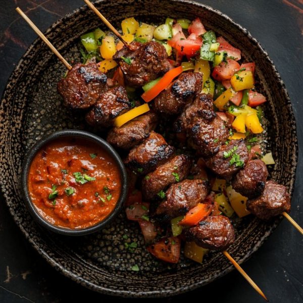 Brochettes de bœuf