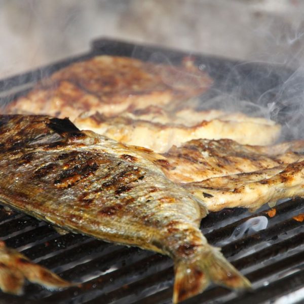 Poisson braisé