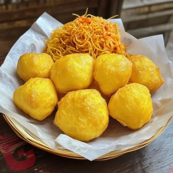 Yellow donuts